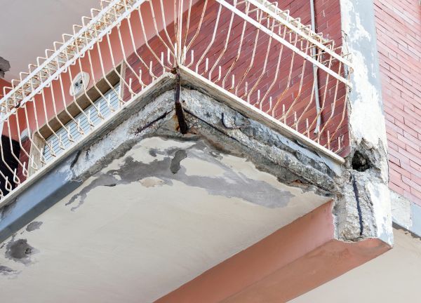 Concrete Balcony Repair in Longview
