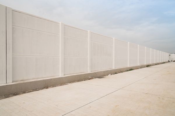 Concrete Fence Repair in Longview