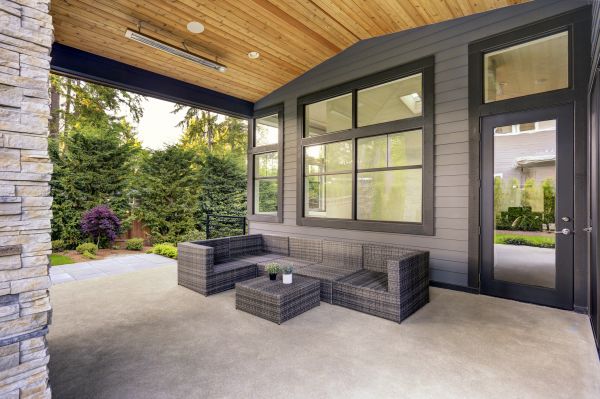 Concrete Porch Repair in Longview