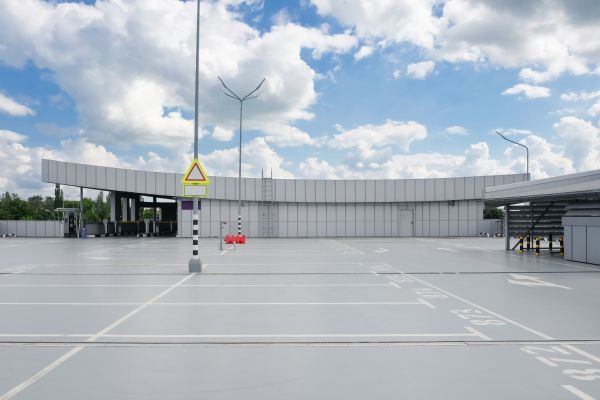 Concrete Parking Lot Repair in Longview