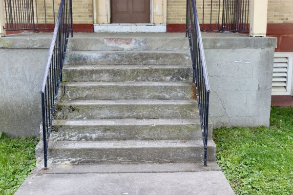 Staircase Concrete Repair in Longview