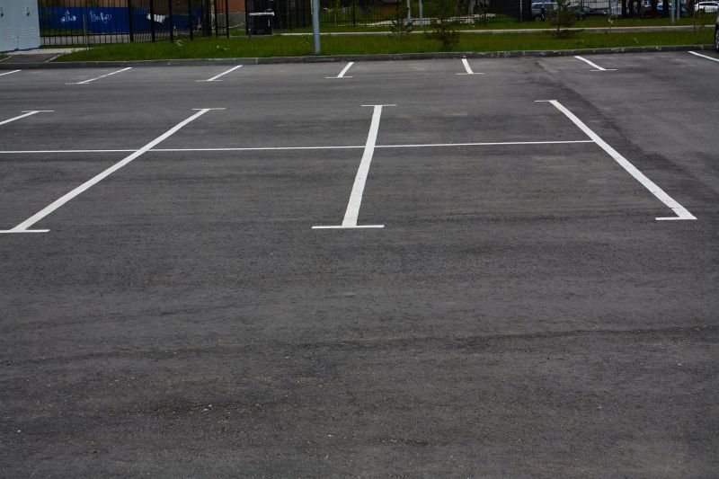 Restored Parking Lot